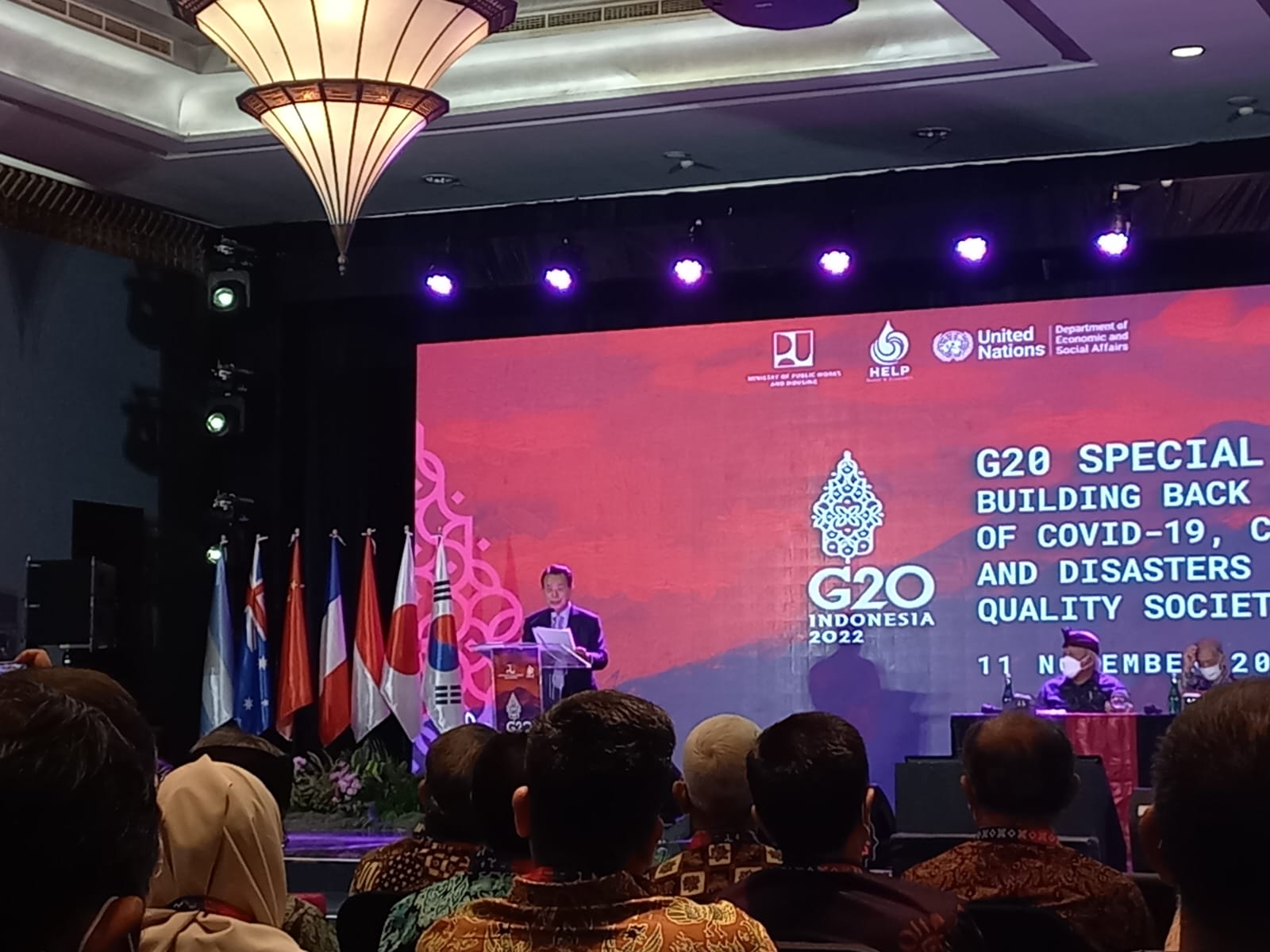  Isu Potensi Air sebagai Solusi Krisis Energi dan Pangan Dibawa ke KTT G20 Bali
