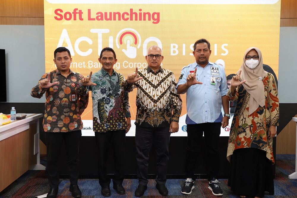  Bank Aceh Luncurkan Internet Banking Corporate Action Bisnis, Gratis Transfer Hingga Akhir Tahun
