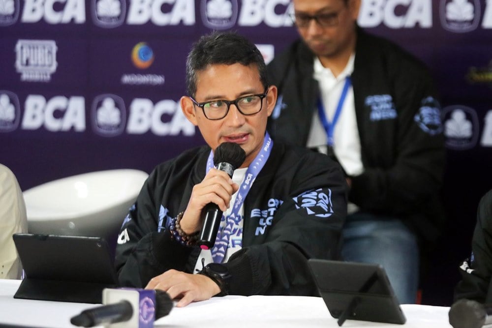  Sandi Uno Buka Babak Grand Final Piala Presiden Esports 2022