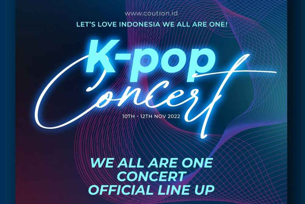 Kpop Concert We All Are One - Instagram @weallareone_official