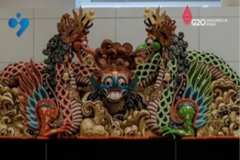 KTT G20, Wisatawan Disambut 7 Karya Seni Lokal di Bandara I Gusti Ngurah Rai