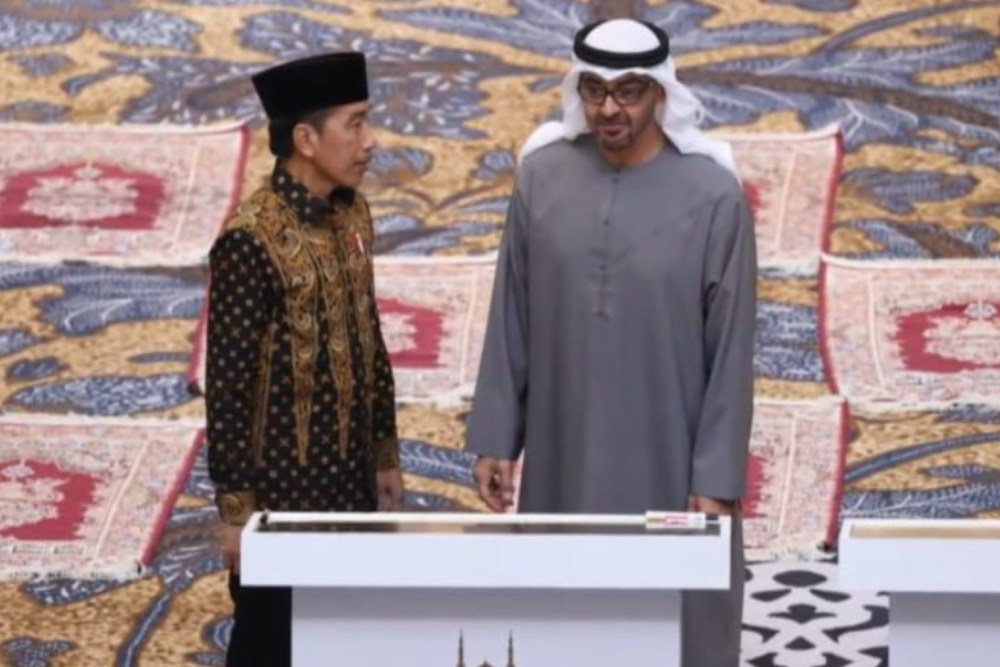 Jokowi dan MBZ Resmikan Masjid Raya Sheikh Zayed di Solo / YouTube Setpres
