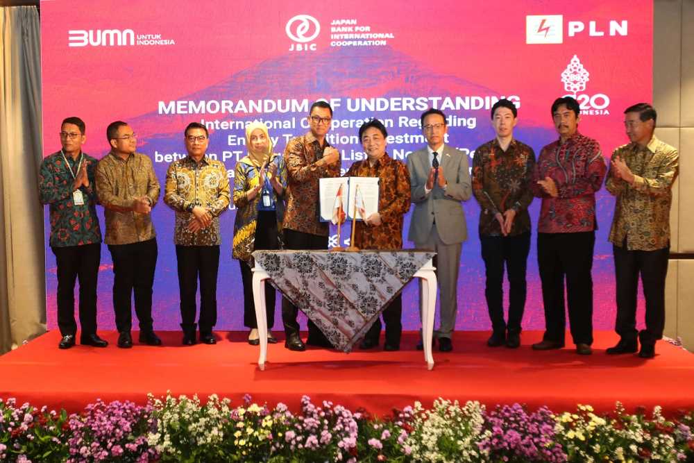  Gandeng JBIC, PLN Dapat Sumber Pinjaman Baru Energi Terbarukan