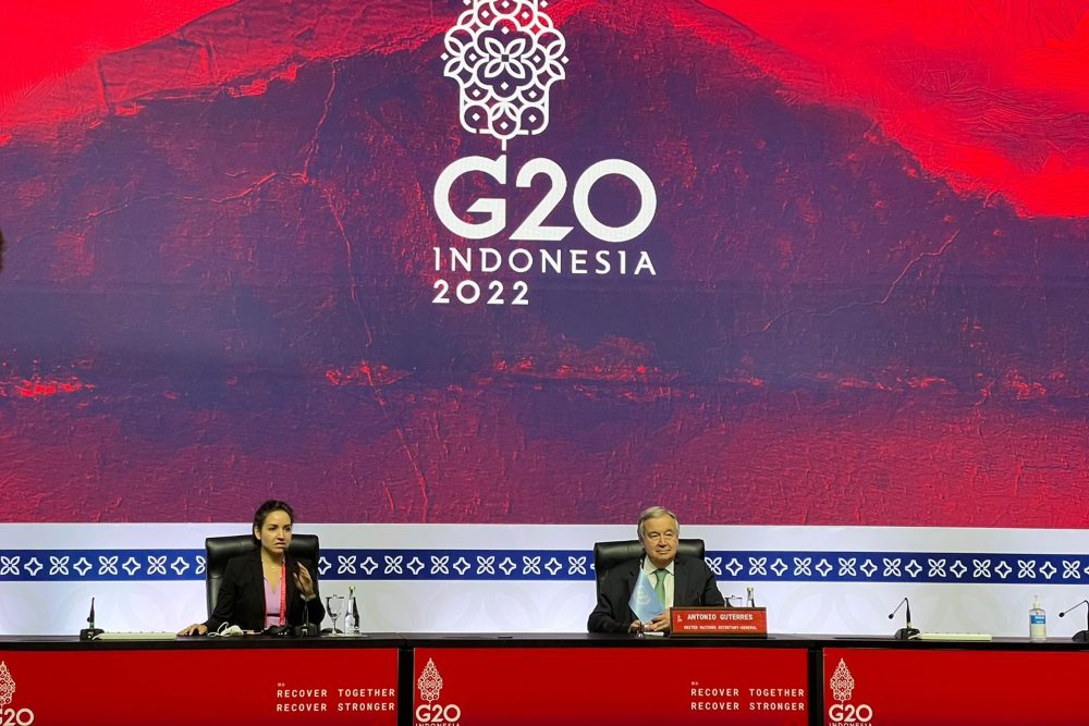  Sekjen PBB: Saya Harapkan Kehadiran Putin di KTT G20 Indonesia