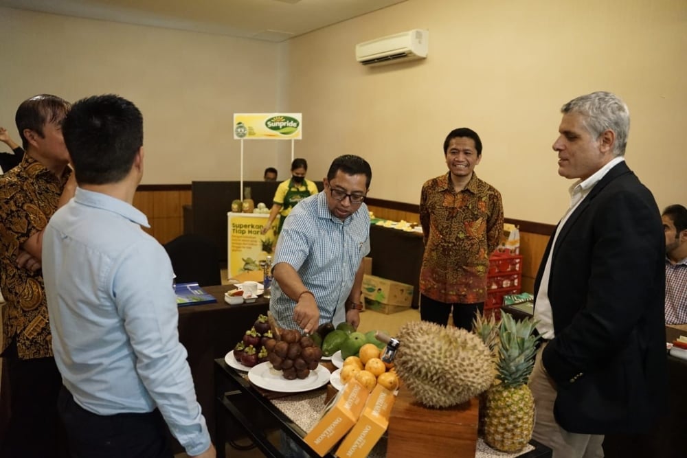  ID Food Jajaki Kerja Sama Perdagangan Buah dengan UEA