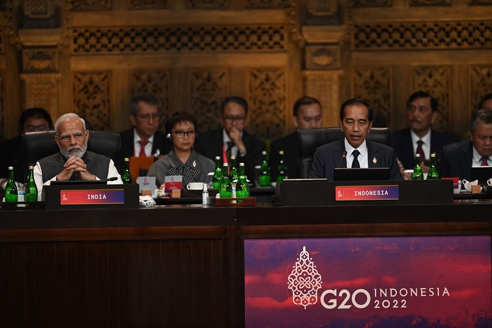  Buka KTT G20 Bali, Jokowi Ingatkan Ancaman Krisis Pangan dan Energi