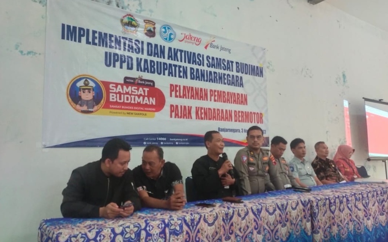  Bank Jateng Dukung Layanan Samsat Budiman di Banjarnegara