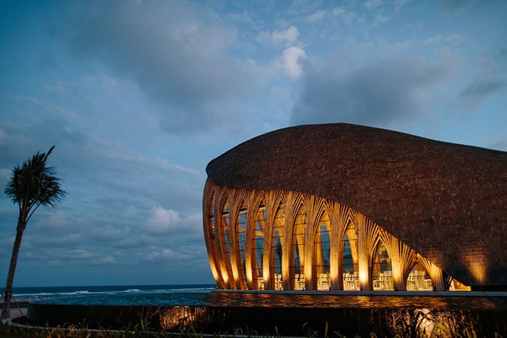  Makna Bangunan Bamboo Dome, Lokasi Makan Siang Delegasi KTT G20