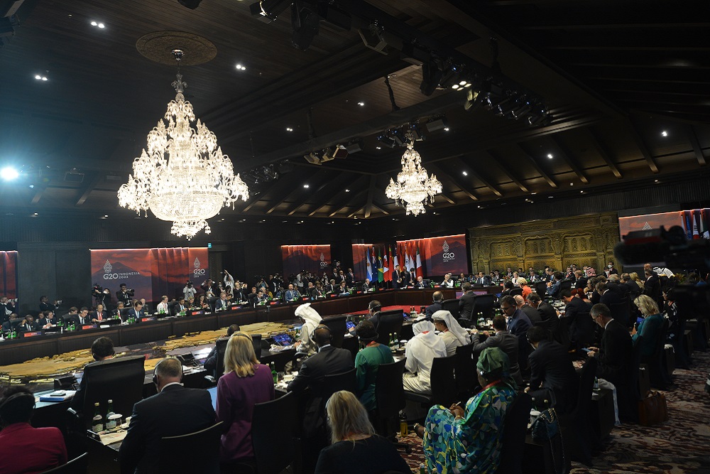 Indonesia sebagai tuan rumah  menyajikan diversifikasi menu nusantara untuk para tamu petinggi G20. Dok. Biro Setpres RI