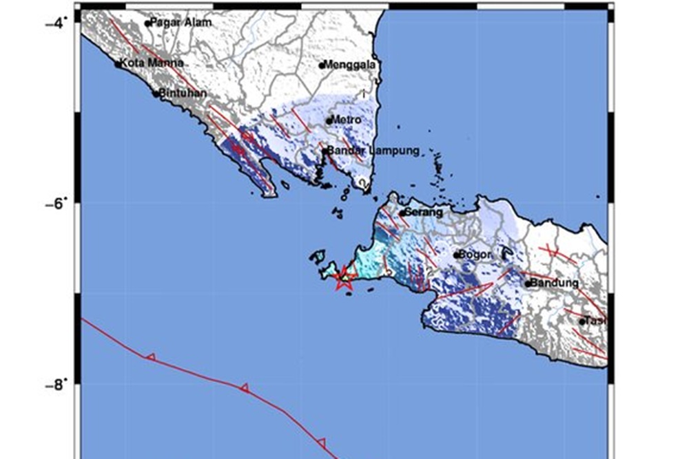 Gempa di Sumur Banten, 16 November 2022/bmkg