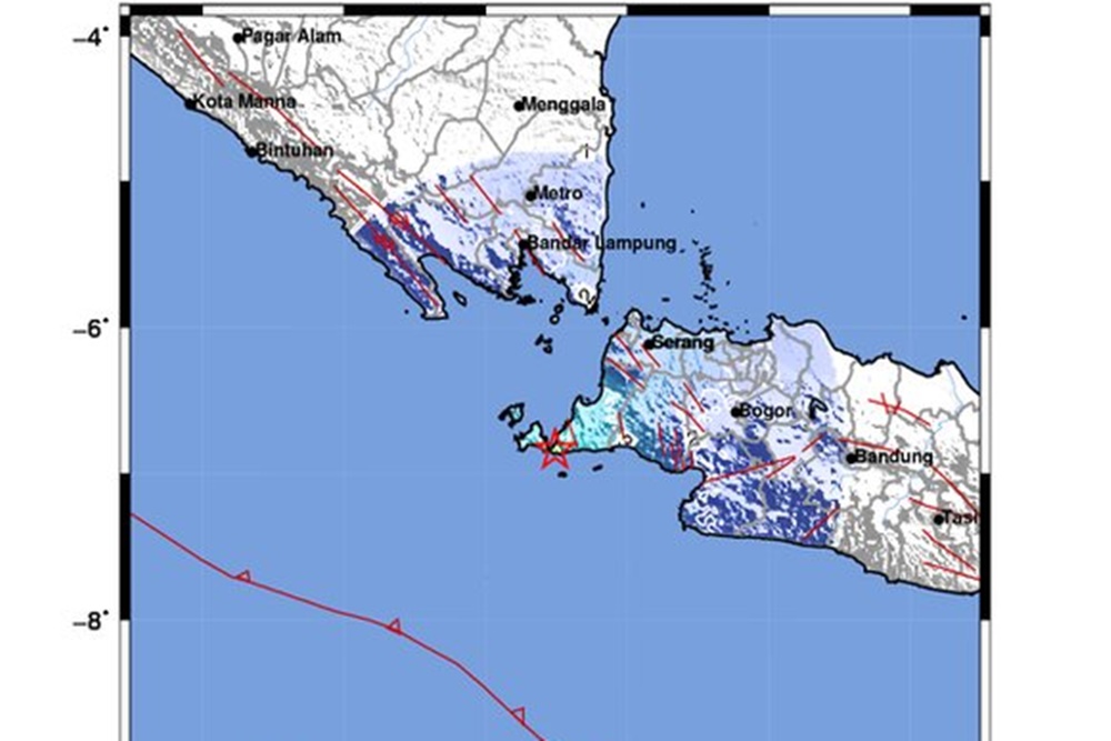  Penyebab Gempa Magnitudo 4,9 di Banten Dinihari Tadi