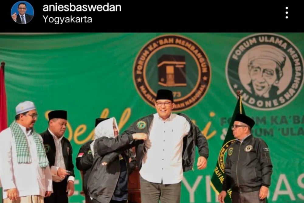  Anies soal Yogyakarta: Selalu Istimewa Untuknya dan Indonesia