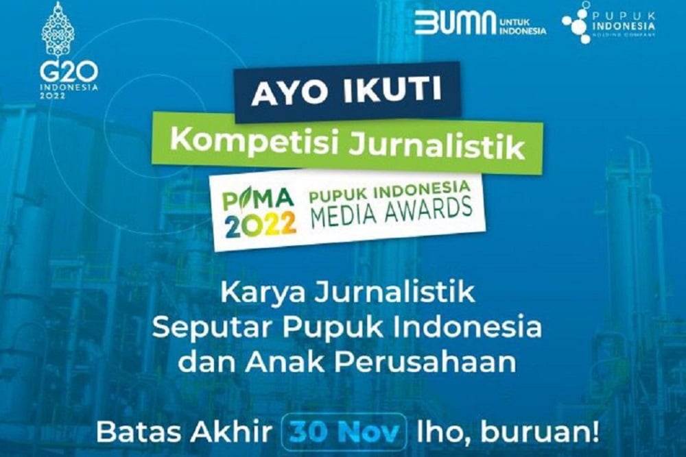  Lomba Karya Jurnalistik PIMA 2022 Tersisa 12 Hari Lagi, Hadiah Total Rp210 Juta!