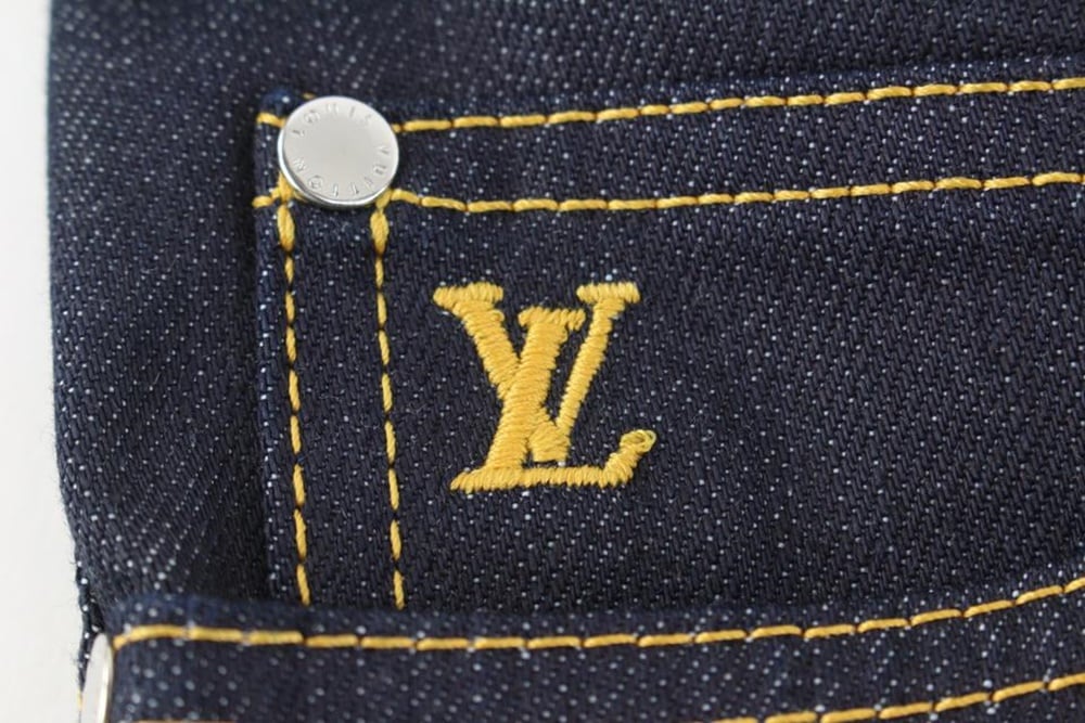 Louis Vuitton Navy Denim Jeans