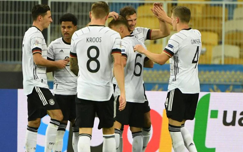 Timnas Jerman bakal mendapat hadangan berat di Piala Dunia 2022 dengan bertemu Spanyol di fase grup./UEFA.com