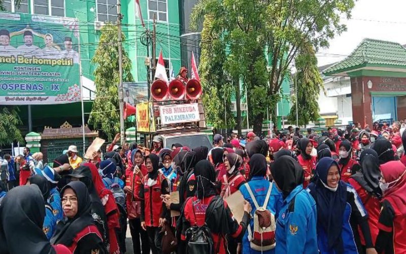  Buruh Minta Keberpihakan Pemprov Sumsel untuk Penetapan UMP 2023