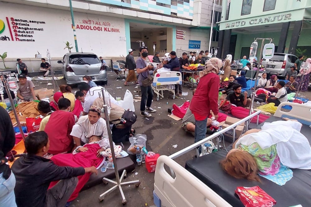  Gempa Cianjur: Banyak Warga Tertimbun, Jumlah Korban Jiwa Diperkirakan Lebih dari 56 Jiwa