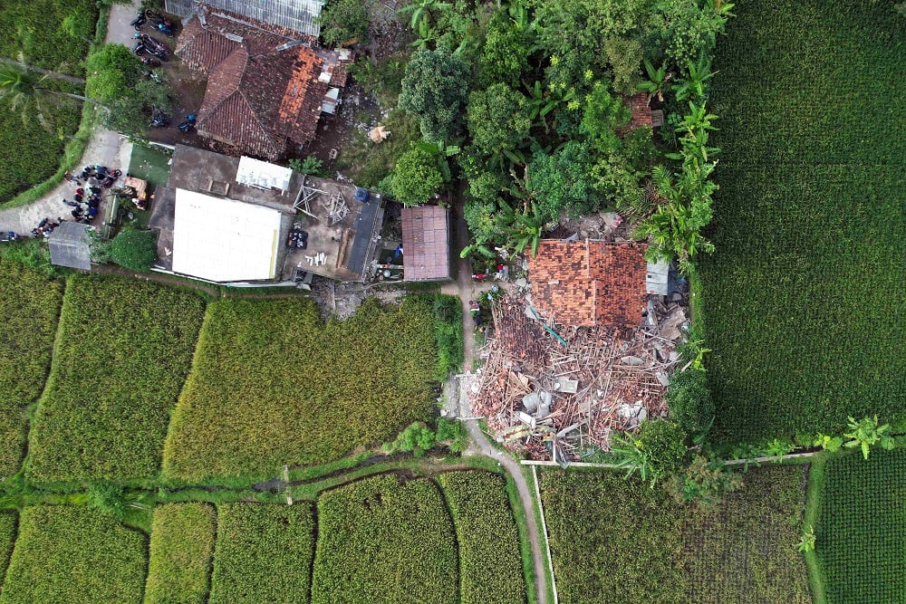 Gempa Cianjur: Sesar Cimandiri Aktif, Serupa Bencana di 1970-an