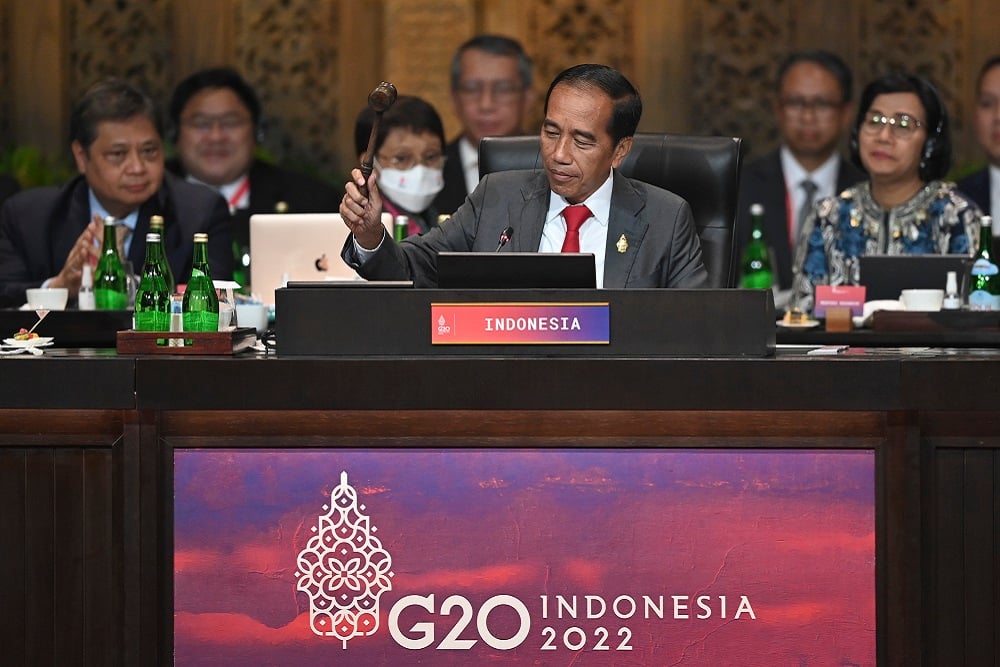  Keberhasilan Presidensi G20 Indonesia Tingkatkan Kepercayaan Investor 