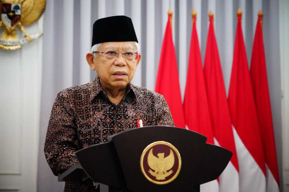  Ma’ruf Amin: Pengentasan Kemiskinan Ekstrem Masih Jadi Prioritas