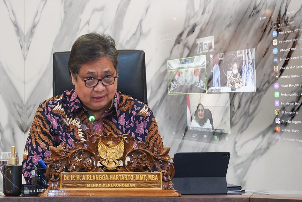 Menteri Koordinator Bidang Perekonomian Airlangga Hartarto - Dok. Ekon.go.id