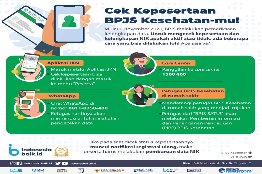  Catat! Ini Cara Cek BPJS Kesehatan Online dengan Mudah