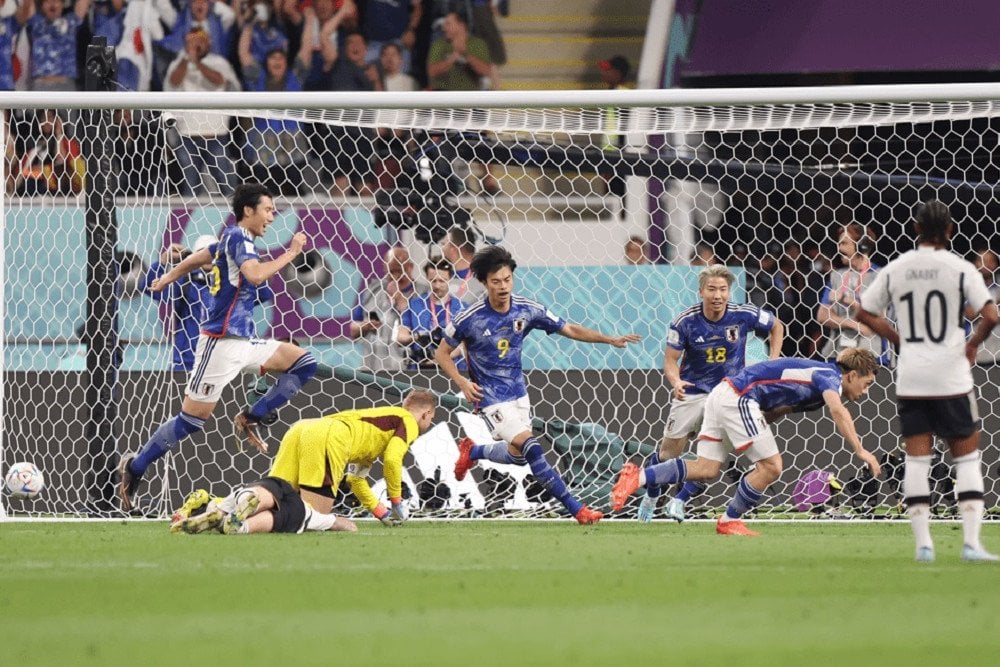  Hasil Jerman vs Jepang: Comeback, Samurai Biru Berbalik Unggul Jelang Akhir Laga