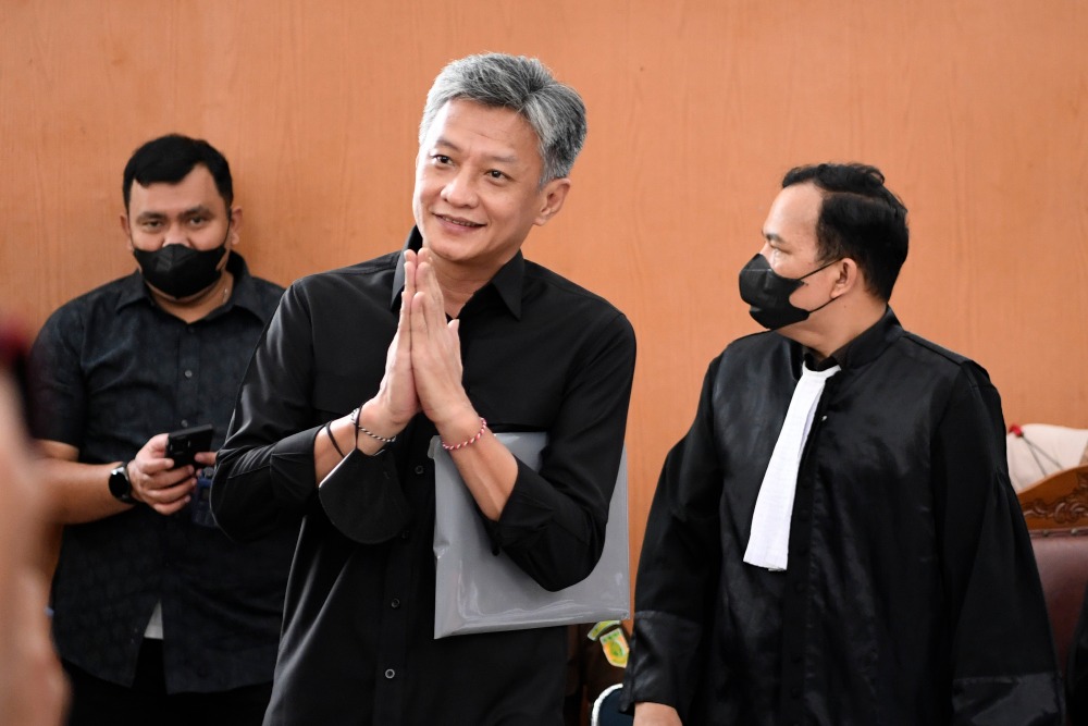PN Jaksel Lanjutkan Sidang Kasus Hendra Kurniawan Cs