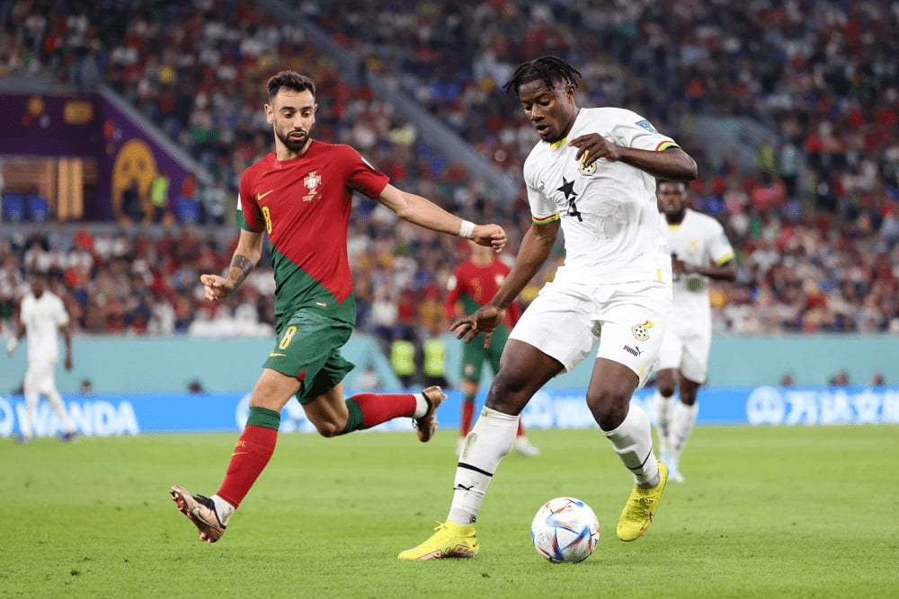 Hasil Portugal vs Ghana: Dua Gol Cepat Bawa Selecao Memimpin 3-1