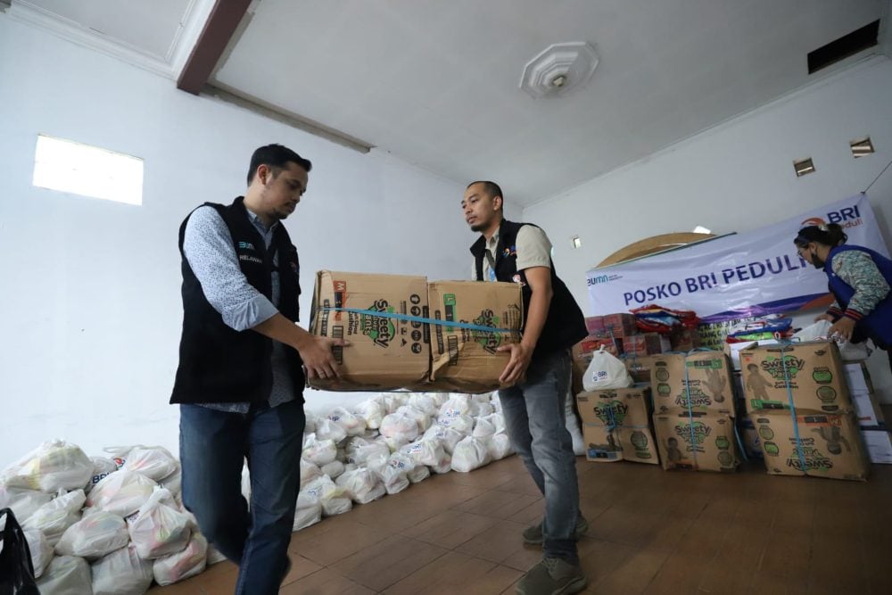  Gempa Cianjur, BRI Bangun Posko Percepat Pemulihan Warga