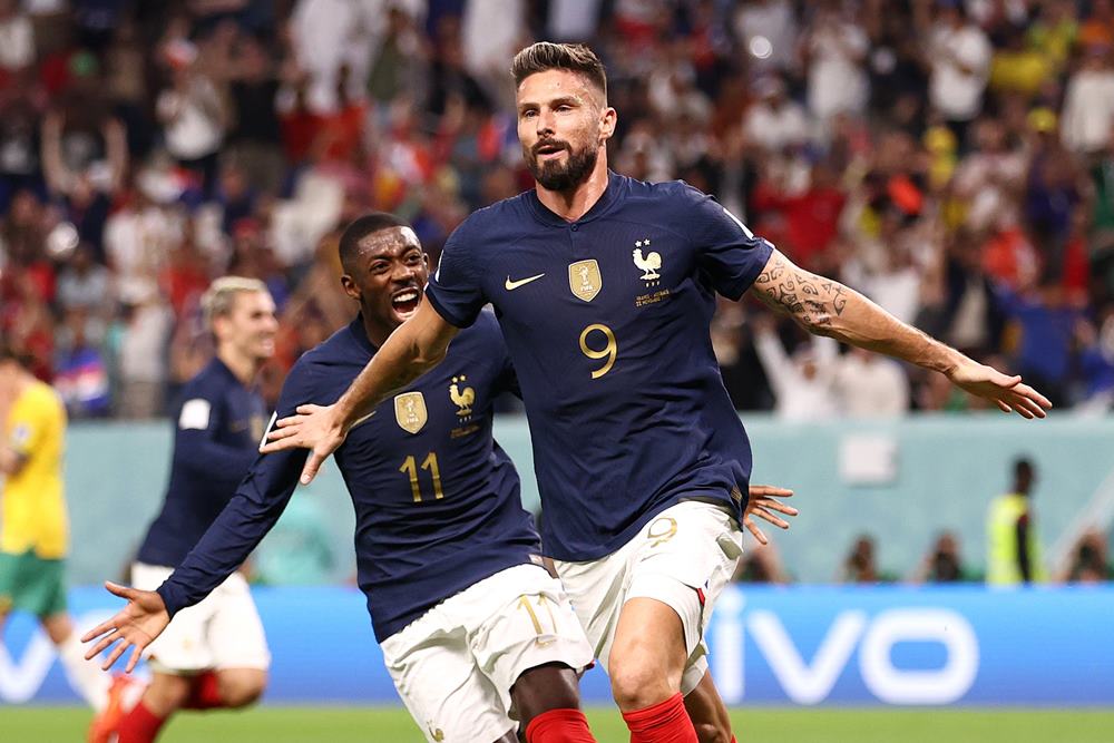  Link Live Streaming Prancis vs Denmark di Piala Dunia 2022, Kick-off 23.00 WIB