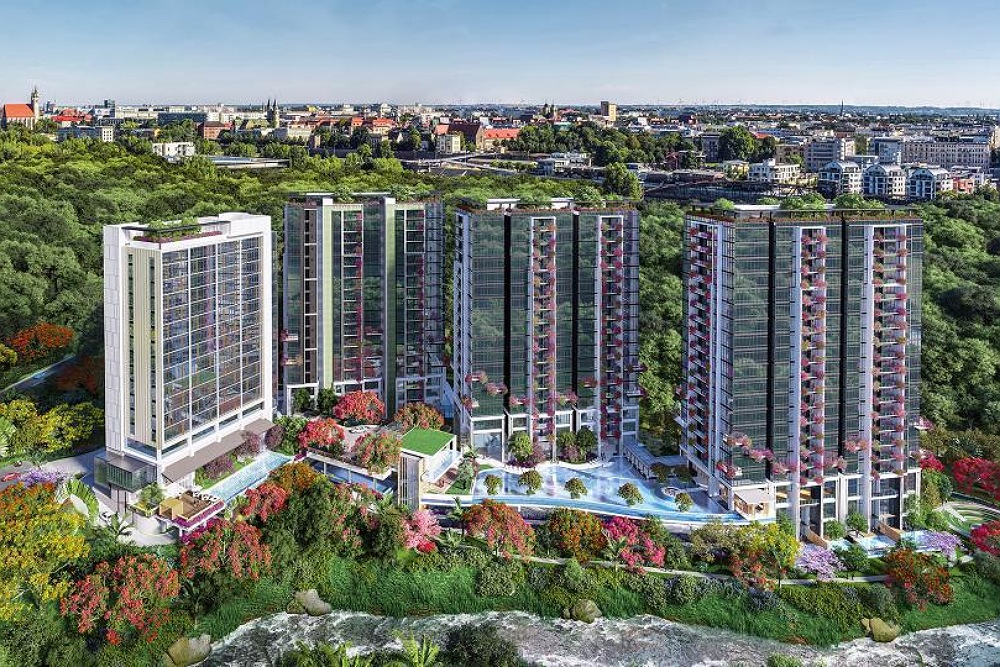  Nishitetsu Targetkan Topping Off Apartemen The Veranda Akhir 2023