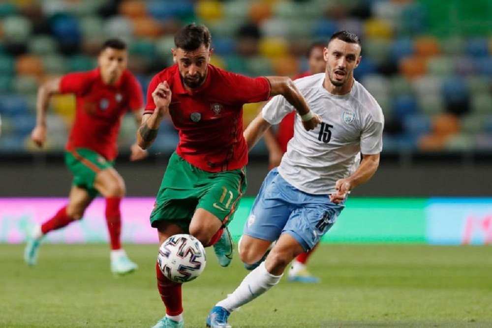 Hasil Portugal vs Uruguay: Bukan Ronaldo, Bruno Fernandes Cetak Gol, Papan Skor Berubah 1-0