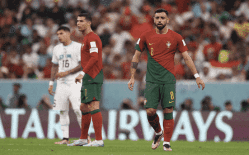 Hasil Portugal vs Uruguay: Brace Bruno Fernandes Bawa Os Navegadores ke 16 Besar