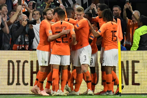Timnas Belanda menang 2-0 atas Qatar