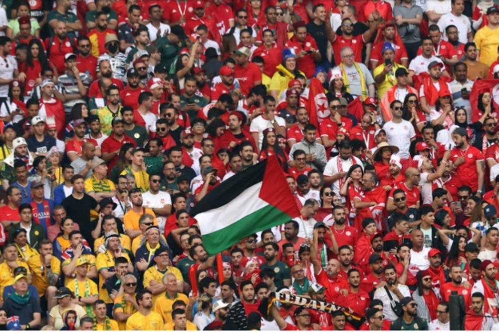  Bendera Palestina Hiasi Piala Dunia 2022