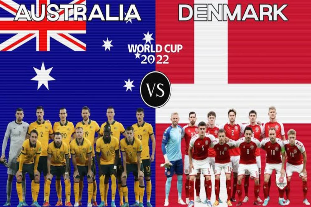  Prediksi Skor Australia vs Denmark: Misi Dampingi Prancis Lolos ke 16 Besar