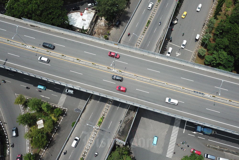  PT Nusantara Infrastruktur Bangun Jalan Akses Tol Makassar New Port