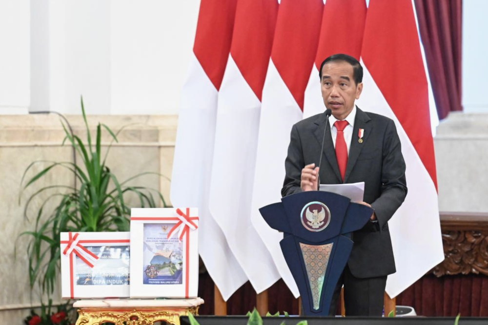 Pidato Lengkap Jokowi Saat Penyerahan DIPA Tahun Anggaran 2023