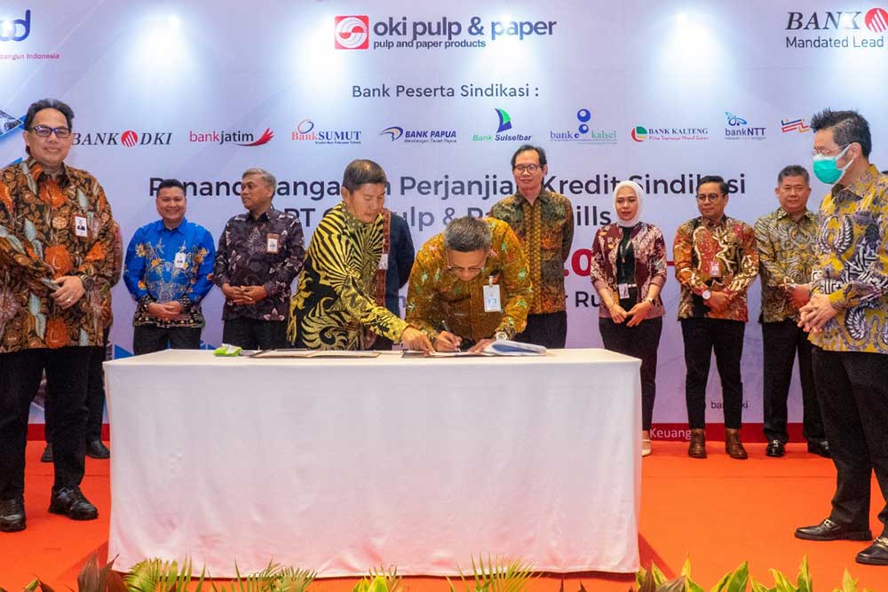  Bank DKI Jadi Lead Arranger Kredit Sindikasi Senilai Rp1,5 triliun Untuk PT Oki Pulp & Paper Mills