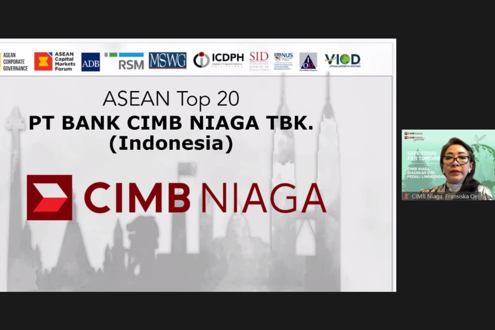  CIMB Niaga (BNGA) Raih ASEAN Corporate Governance Scorecard Awards