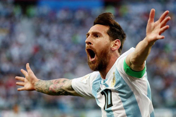  Hasil Argentina vs Australia: Gol Cantik Messi Bawa Argentina Memimpin (Menit 35)