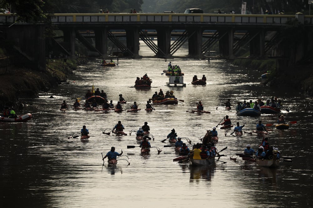  Festival Dayung Ciliwung Promosikan Kerjurnas Dayung 2022