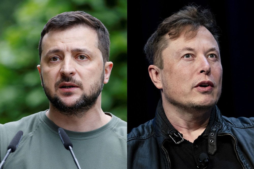 Ukraina Kritik Saran Elon Musk untuk Berdamai dengan Rusia