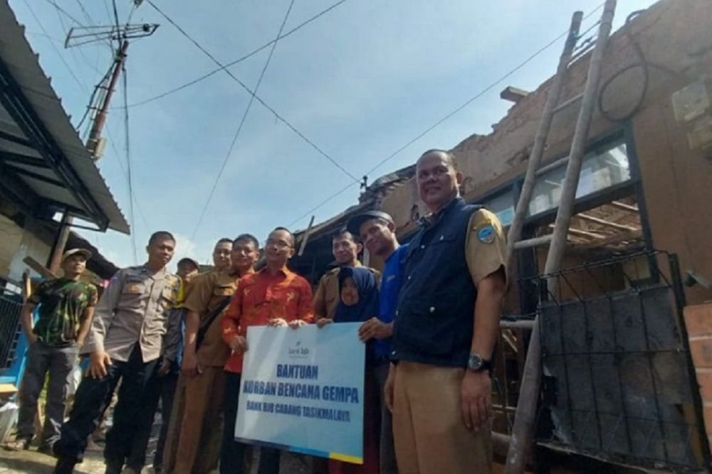  Rumah Lansia di Tasikmalaya yang Rusak Akibat Gempa Diperbaiki