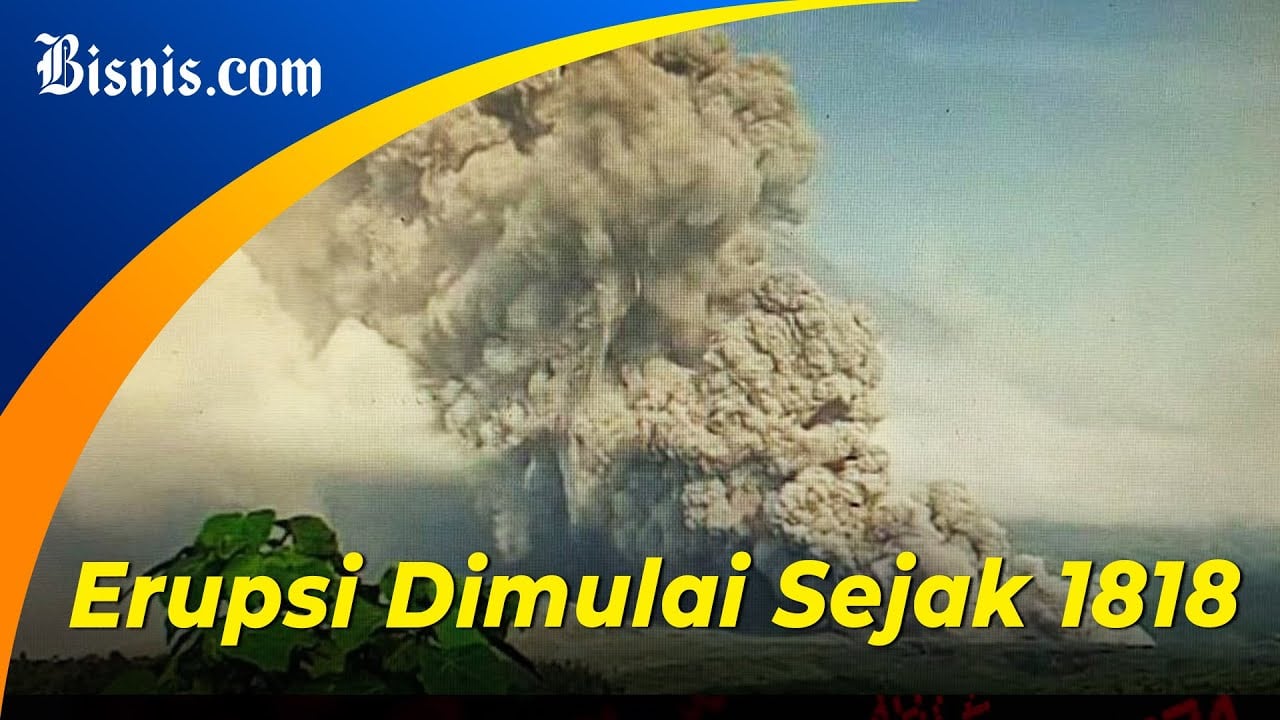  Riwayat Erupsi Gunung Semeru, Gunung Api Tertinggi di Pulau Jawa