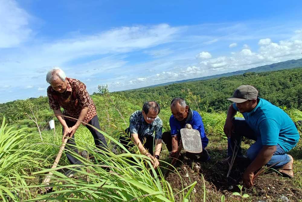  YDBA Resmikan Program Pembinaan Petani Serai Wangi di Bantul