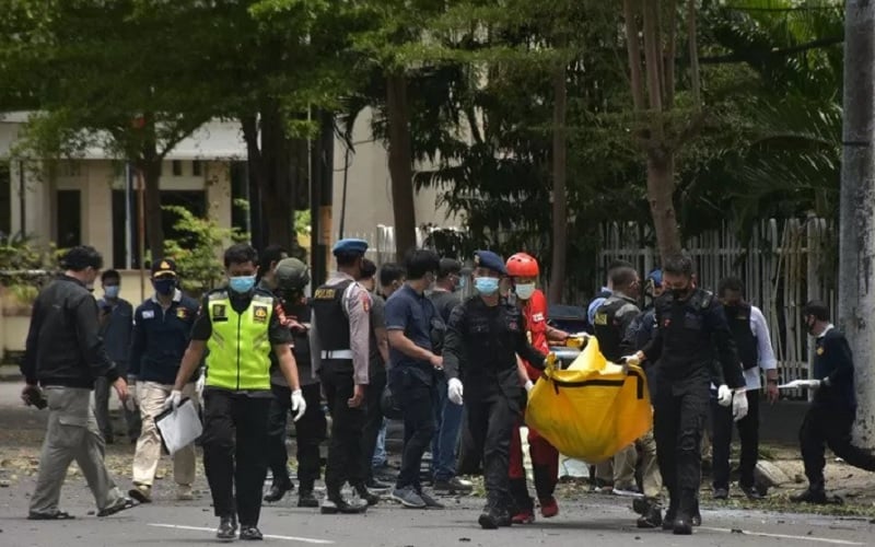  Ledakan Diduga Bom Bunuh Diri Terjadi di Bandung!