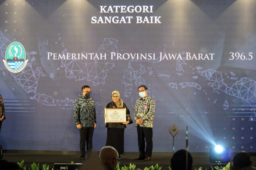 Provinsi Jabar Raih Anugerah Meritokrasi 2022 Kategori Sangat Baik