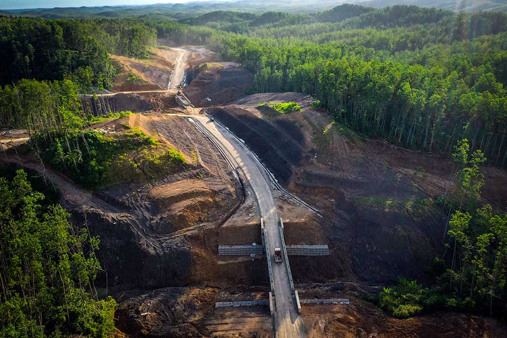  Pembangunan Infrastruktur IKN Dorong Penjualan Semen di Kaltim